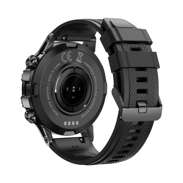K52 Smart Watch Men Custom Dial Bluetooth Call Watch Heart Rate Blood Oxygen Health Tracker 360*360 HD Screen Sports Smartwatch.
