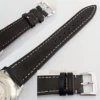 Parnis 42mm Fashion Simple Mans Watches White dail Calendar Sea gull 1780 Power Reserve Movement Men's Wrist Watch 2470