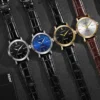 2022 New OCHSTIN Man Watch Leather Strap Mens Watches Top Brand Luxury Waterproof Bussiness Chronographmen's Fashion Male Clock