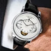 BORMAN Design Luxury Men Automatic Wrist Watch Skeleton Dial Genuine Leather Strap Sapphire Crystal Glass Automatic Watch