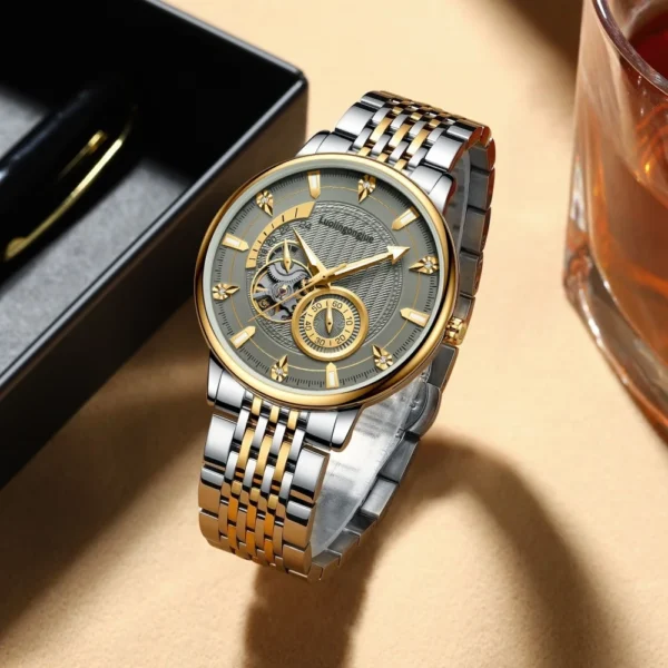 New Mens Watch Sports Watch For Men Luxury Watch Casual Fashion Watch Automatic Watch For Men Water Resistant Watch Men's Gift