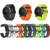 26mm 22mm Silicone Watch Strap For Garmin Fenix 8 7X 7 7S 6X 6 Pro 5 5X Epix 2 Forerunner 965 955 945 Instinct 2 QuickFit Band