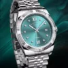 BORMAN BM3829 Stainless Steel Automatic Mechanical Male Wristwatch MIYOTA 8215 Movement Sapphire Mirror Waterpoor Men Watches