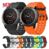 26mm 22mm Silicone Watch Strap For Garmin Fenix 8 7X 7 7S 6X 6 Pro 5 5X Epix 2 Forerunner 965 955 945 Instinct 2 QuickFit Band
