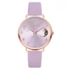 New Famous Brand Women Watch Moon Dial Quartz Watch PU Leather Strap Calendar Wristwatches Clock Gift Reloj Mujer Dropshipping