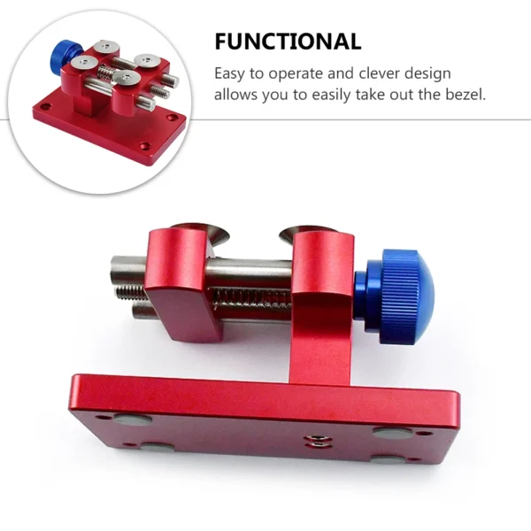 Watch Bezel Opener Repair Tool Lightweight Easy to Use Watchmaker Press Machine Bezel Removal Tool Watch Parts Back Case Opener