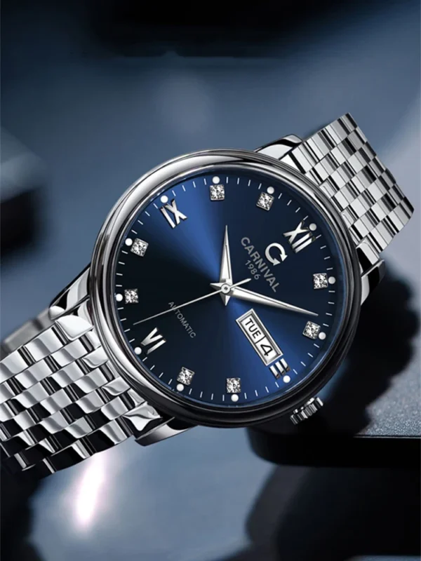 CARNIVAL New Men Mechanical Watch Top Brand Luxury Automatic Watch Waterproof Watch For Men Japan Movement Relogios Masculino