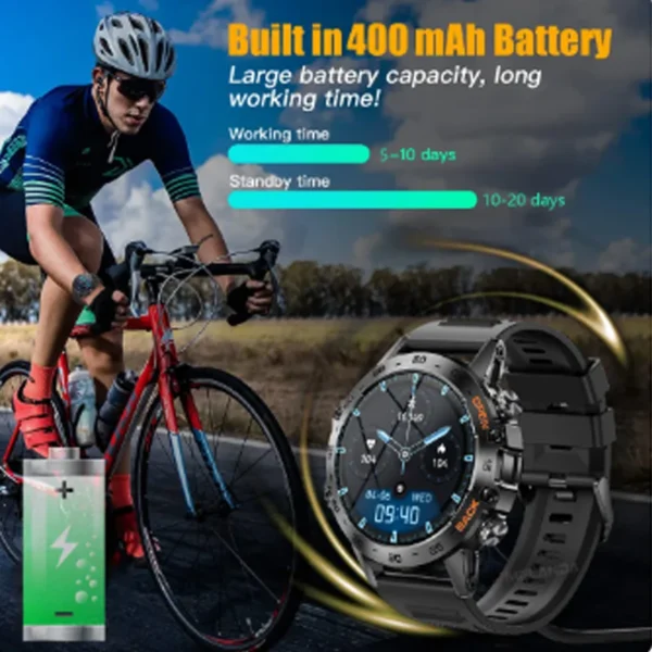 Smart Watch for OnePlus Ace 3 12R 11 10 Pro Men Women Amoled Music Sports Fitness Tracker Heart Rate Blood Pressure Smartwatch