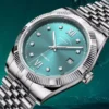 BORMAN BM3829 Stainless Steel Automatic Mechanical Male Wristwatch MIYOTA 8215 Movement Sapphire Mirror Waterpoor Men Watches