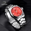 BENYAR 2025 New Men's Automatic Mechanical Watch Seagull ST6 Mechanical Stainless Steel Business Sports 100m Waterproof Watches
