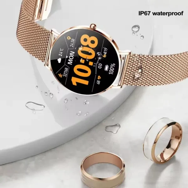 Xiaomi T8 Wrist Watch 1 3 Inch Pedometer Bluetooth compatible 5 0 Health Monitoring Waterproof Smart Watch for Android iOS