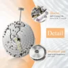 【24 Hours-Sale!】Mechanical Hand Winding 6497 St36 Watch Movement P29 44mm Stainless Steel Watch Case Fit 6497 Movement Watch