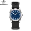 ADDIESDIVE Quartz Watches VH31 Movement Nylon Strap 36mm 100M Waterproof Reloj Hombre 316L Steel Luminous Watch For Men's