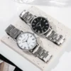New Fashion Men Watches Business Wrist Watch Luxury Steel Watches Quartz Wristwatches Clock Men Women Casual Simple Watch