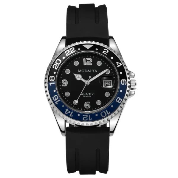 Men 2025 Sports Watches Fashion Men's Version Simplicity Figures Luminous Quartz Watch Casual Silicone Stra Gifts Wristwatches