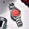 BENYAR 2025 New Men's Automatic Mechanical Watch Seagull ST6 Mechanical Stainless Steel Business Sports 100m Waterproof Watches