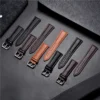 Casual Calfskin Leather Wrist Bracelets 16mm 18mm 20mm 22mm 24mm Men's and Women's Business Watch Strap