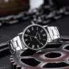 New Fashion Men Watches Business Wrist Watch Luxury Steel Watches Quartz Wristwatches Clock Men Women Casual Simple Watch